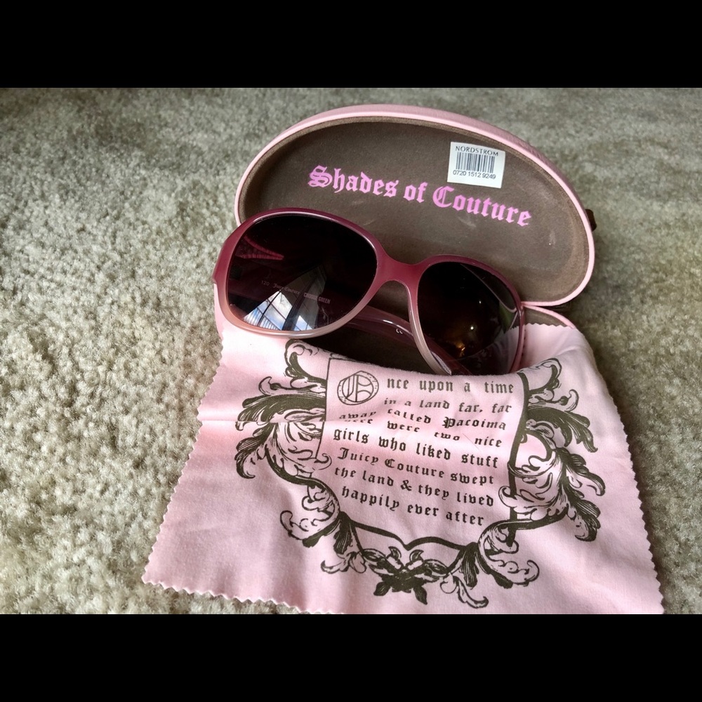 Pink Ombré Juicy Couture Sunglasses